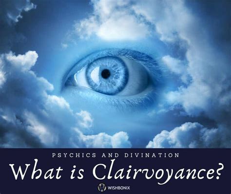 Clairvoyance .